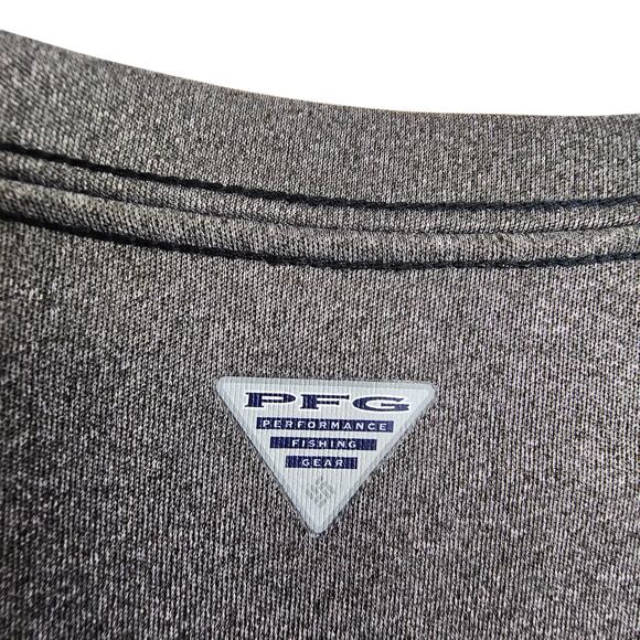 Columbia PFG Shirt Long Sleeve Fishing T Shirt Long Sleeve Shirt Women 2XL Gray - Picture 10 of 10